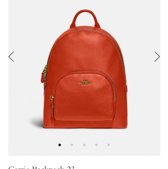 Coach Carrie Backpack 23 - Picture 8 of 12